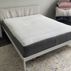 IKEA KLEPPSTAD Queen Bed With Mattress