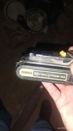 DeWalt 20v battery
