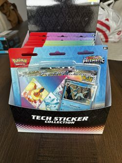 Pokemon TCG Prismatic Tech Stickers New Sealed