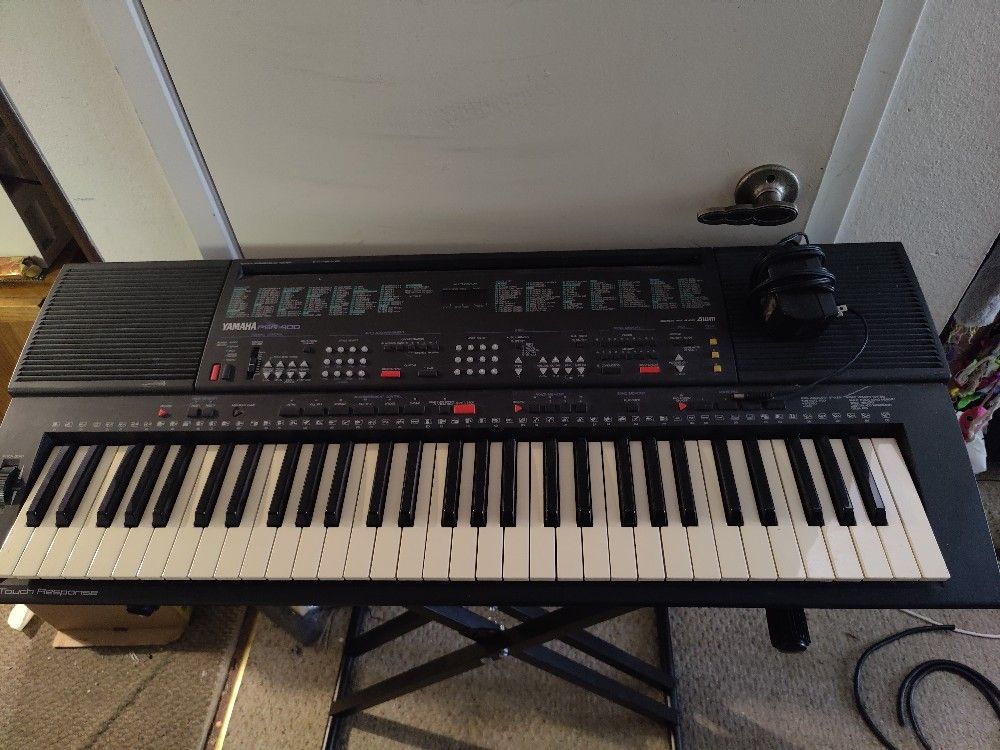 Keyboard And Stand, Includes AC Adapter