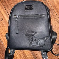 Rare Black Pikachu Loungefly Backpack 