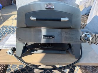 Cuisinart 3-1 Portable Tabletop Propane Grill, Griddle and Pizza Oven