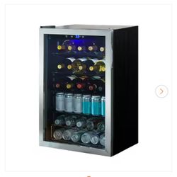 4.3 Cu. ft. Wine and Beverage Cooler in Stainless Steel
