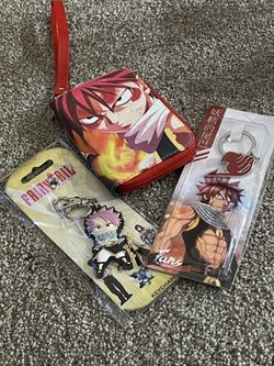 Fairy Tail Keychain And Wallet