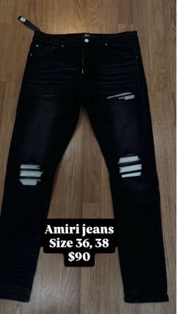 Purple jeans