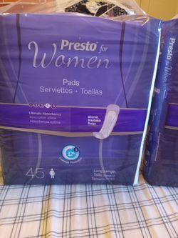 Womens Pads/ Toallas Femeninas