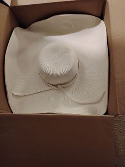 Extra Large Covered Summer Hat