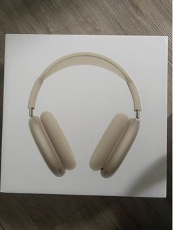 Apple AirPod maxes Starlight New