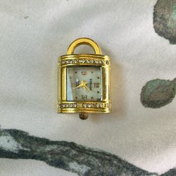 Gold Lock Clock 