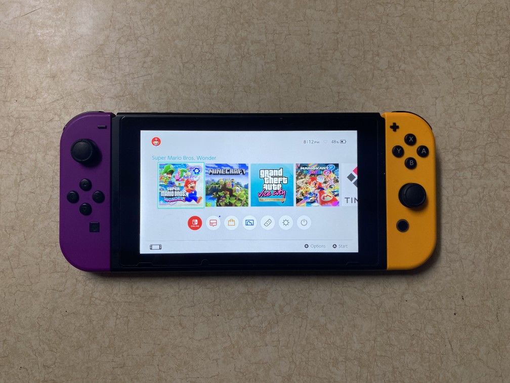 Switch V2 with 512gb and 100 Popular Switch Games