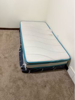 Twin Mattress with Box Spring - Good condition - Pickup Only