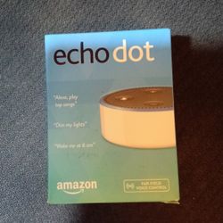 New In Box Amazon 2nd Gen Echo Dot