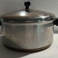 Revere Ware Copper Bottom Stock Pot