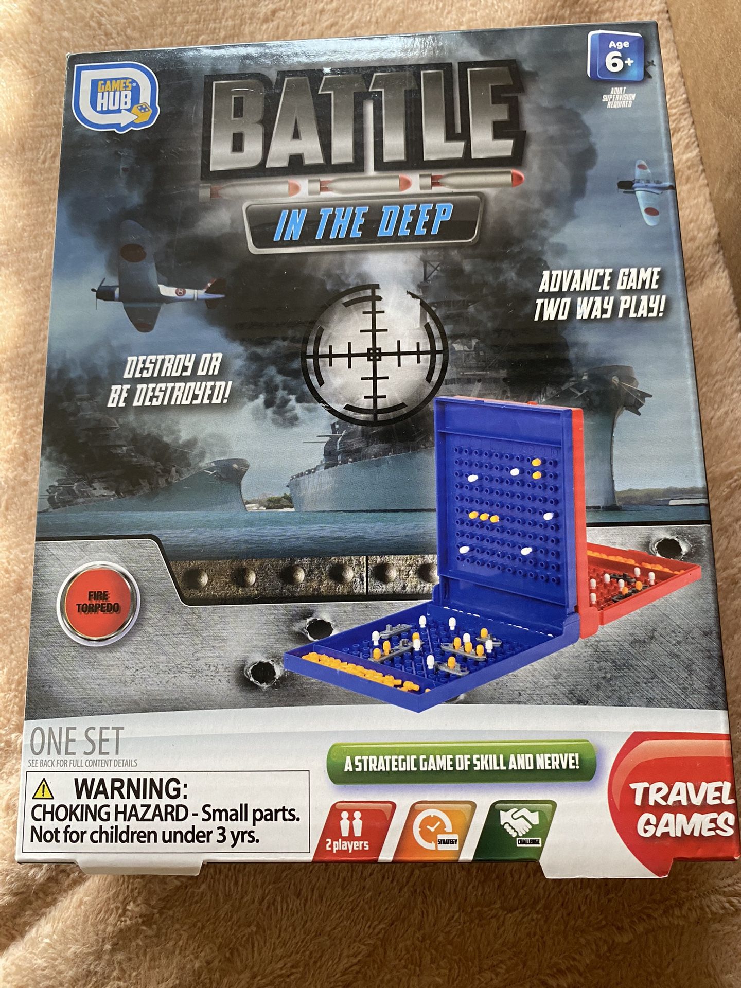 Battle in the Deep Board Game – New (Open Box) – $12