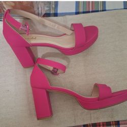 New Hot Pink Heels 