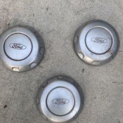 Three 6 Lug Caps for Ford truck