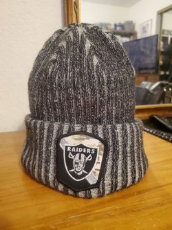 New Raiders NFL Beanie