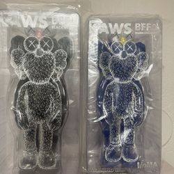 Kaws Bff blk and blue vinyl art collectible