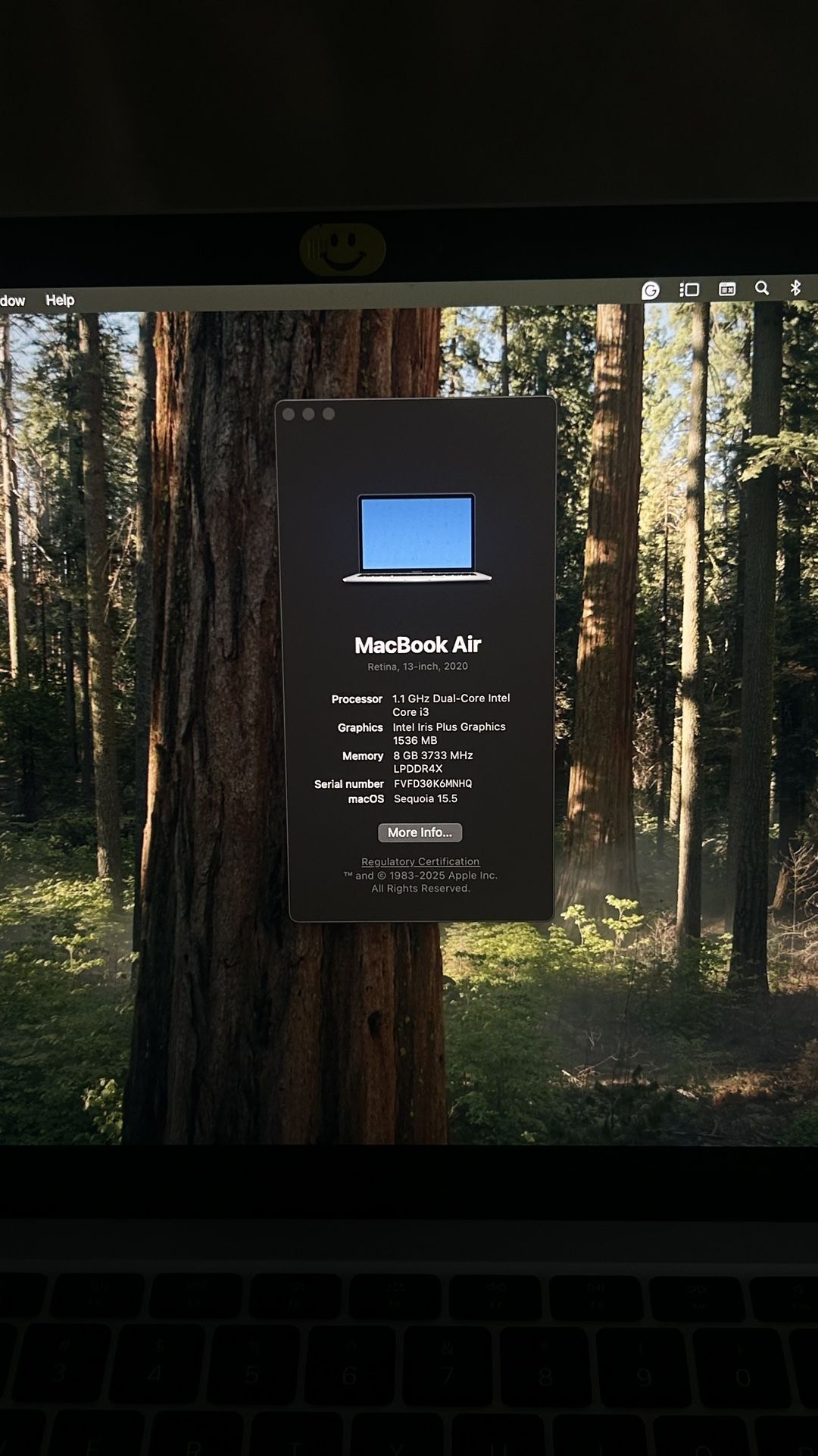 MacBook Air 13in. 2020