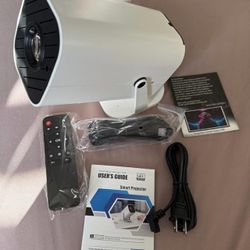 Portable LED Smart Projector with Accessories