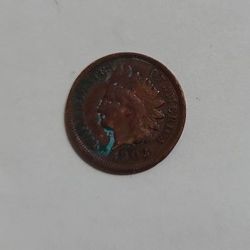 1903 Indian Head penny.