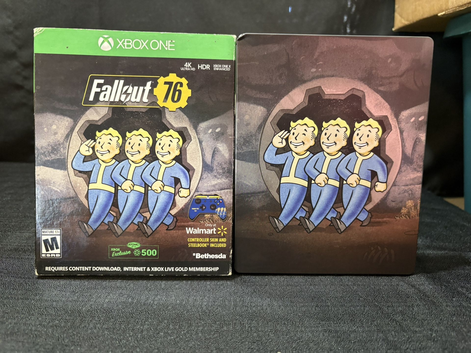 Fallout 76 - Steelbook Edition (Microsoft Xbox One, 2018)