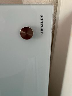 Glass Whiteboard (like New) 47x35 Inches