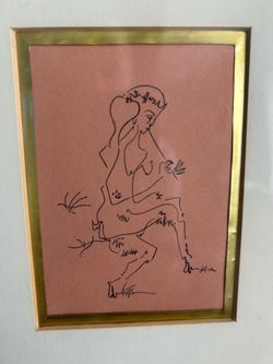 Andre Masson’s Female Faun 1948