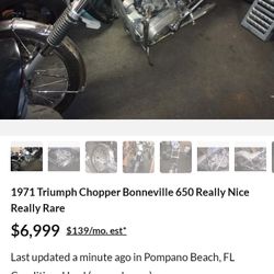Choppers for sale, finance available
