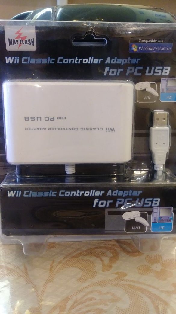 Wii classic controller to USB adapter