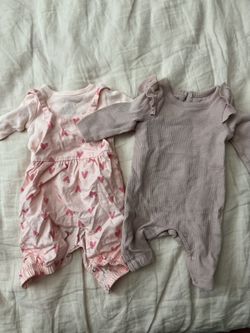 Newborn Girl Rompers 