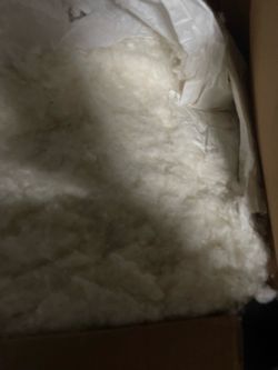 Natural 100% organic cotton fill