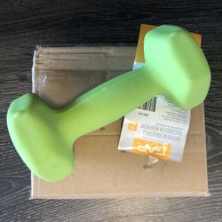 CAP Hex Neoprene 5lb Pound Pair Dumbbell Hand Free Weights - NEW SET OF 2