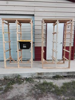 Custom Storage bin racks