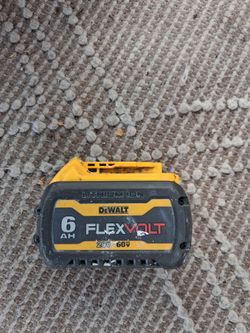 Dewalt flex volt battery