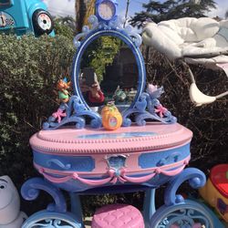 Vintage Cinderella Tocador No Es Musical