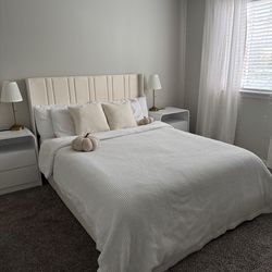 Queen Mattress + Queen Bed Frame