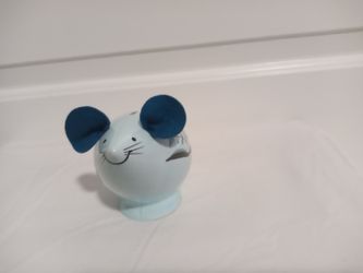 Rare Vintage Ceramic Coin Bank
By MCM With Felt Ears