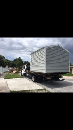 Sheds relocated,,, movemo casita de patio