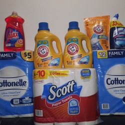 Scott Cottonelle Arm & Hammer Household Bundle