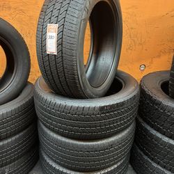 275/50R22 Bridgestone Alenza A/S High Tread Full Tire Set