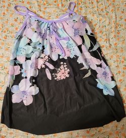 $24.00 NWT Tankini Bow-knot, Flowers, Light Purple Sexy Cut NWT Xl 16-18