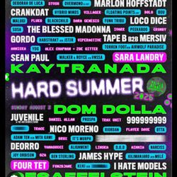 HARD SUMMER SUNDAY $250 Each 