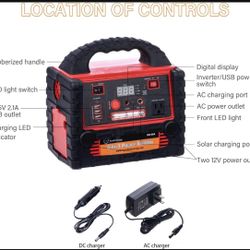Emergency Power Battery Bank Inverter Dewalt Rigid Makita Milwaukee Ryobi Camping Solar Coleman REI 