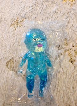 Blue Baby Natasha Doll Sugar Squishy Stress Relief Fidget Squeeze Toy