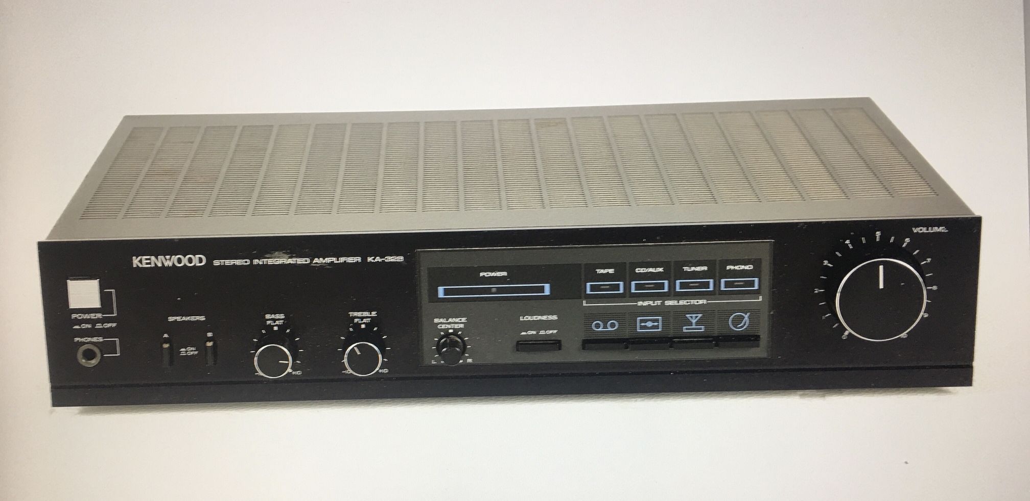 (Alsip) Vintage Kenwood Amplifier 