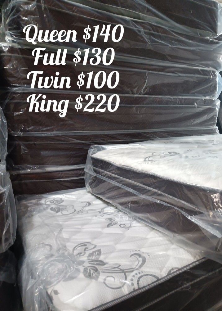 New Queen Pillow Top