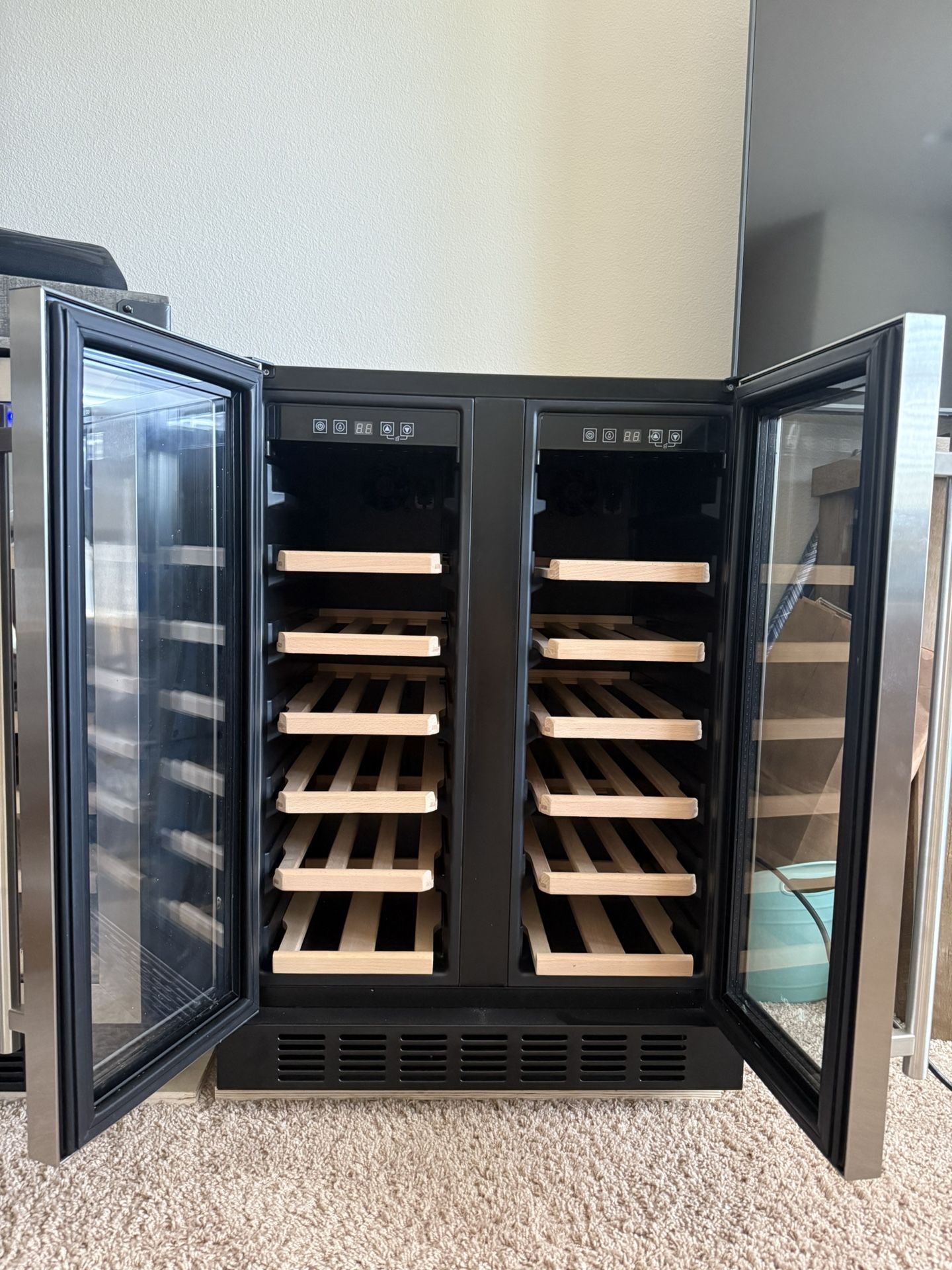 Needs Repair - KingChii TwoZone Wine Cooler FREE - Must PICKUP