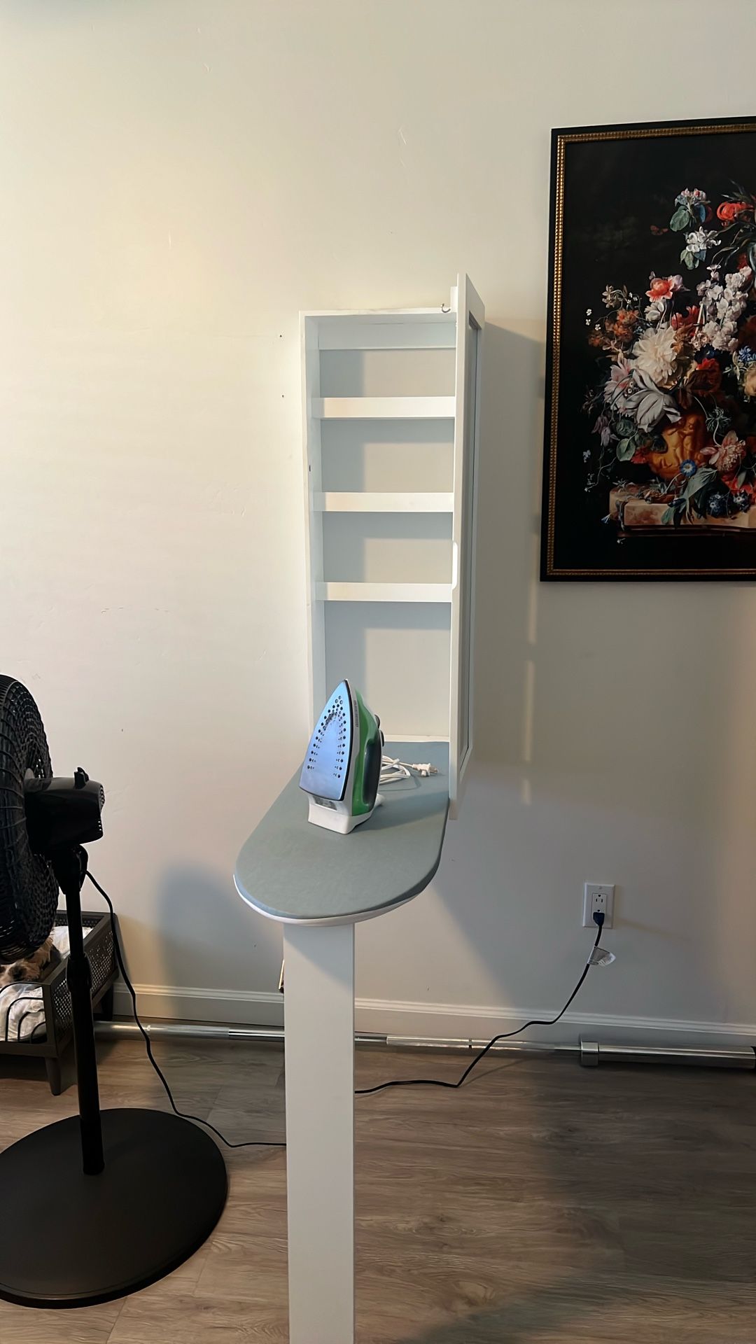 Wall Mounted Ironing Board.