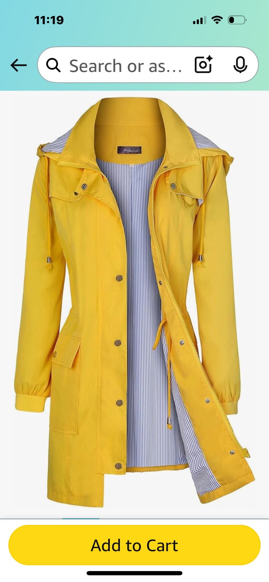 Woman’s Rain Jacket